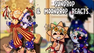 🌞Sundrop and Moondrop reacts🌛 CREDITS IN THE VIDEO [upl. by Gabie324]