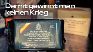 Gehts noch schlechter Spanische Militär Ration  MRE Review [upl. by Regdirb]