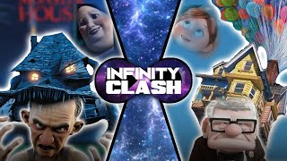 Mr Nebbercracker VS Carl Fredrickson Monster HouseUP Infinity Clash Fan Made Trailers Season 3 [upl. by Eniagrom]