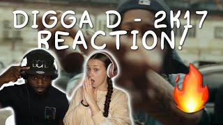 Americans Reacts To UK Rap 🇬🇧 Digga D  2k17 🔥 [upl. by Leakim]