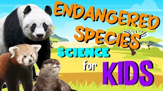 Endangered Species  Science for Kids [upl. by Ciredor]