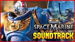 Warhammer 40K Space Marine 2 Soundtrack Main Theme [upl. by Annasiul]