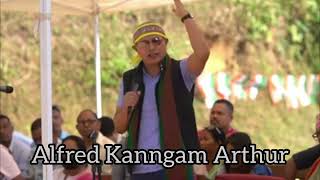 Alfred Kanngam Arthur short speech in hindi [upl. by Akerehs]