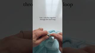 How I’m adding Icord edging to my latest knit sweater pattern knittingtutorial knittingpattern [upl. by Ahseina]