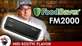 FoodSaver FM2000 First time using a vacuum sealer [upl. by Higginson181]