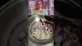 Garlic chutney recipe 🫠 subscribe my channel shorts food [upl. by Nemzzaj]