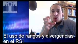 El uso de divergencias y rangos en el RSI 21 [upl. by Linoel]