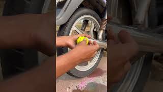 Overload Bike silencer 😅😅 funny trending automobile ytshorts [upl. by Isaak780]