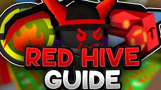 red hive guide bee swarm simulator [upl. by Bergen181]