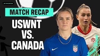 USWNT defeat Canada to lift FIFTH consecutive SheBelieves Cup  Final Recap amp Reaction [upl. by Aissak]