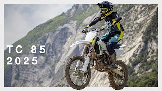 2025 TC 85 – The Future of Youth Motocross  Husqvarna Mobility [upl. by Vallo]