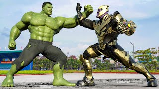 Thanos vs Hulk Final Fight  Transformers Rise Of The Beasts  New Movies 2024 [upl. by Ullyot]