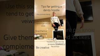 Tips for getting a DANDYWORLDWIDE hoodie hoodies preppy dandyworldwide fyp dance tips [upl. by Fortunia]