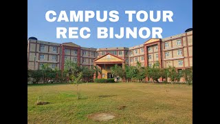 REC BIJNOR CAMPUS TOUR  RAJKIYA ENGINEERING COLLEGE BIJNOR Vardan Singhvlogger vardan [upl. by Cardon]