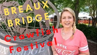 Must See  Breaux Bridge Crawfish Festival [upl. by Ramma]