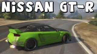 Grand Theft Auto 5  How To Get The Nissan GTR In Singleplayer  GTR Customization [upl. by Garibold]