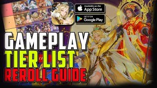 Tier List Reroll Mythical Odyssey Android IOS EARLY ACCESS Gameplay [upl. by Livvie]