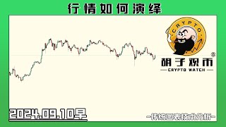 BTC是否回继续下跌，何时抄底 Cryptowatch20240910 BTC ETH [upl. by Delanty]