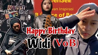 CONGRATS‼️HEAVY BIRTHDAY WIDI RAHMAWATI VOB [upl. by Yliram]