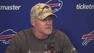 Bills Sean McDermott speaks to media [upl. by Aikcin]