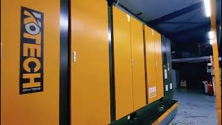 Kotechs 400kw Oil Free Rotary Screw Air Compressor  100 OilFree  KDOF Series [upl. by Remled]