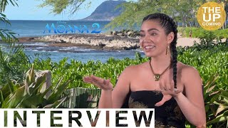 Auliʻi Cravalho interview Moana 2 [upl. by Endora]