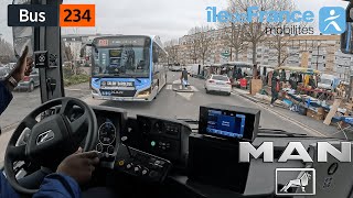 Bus RATP  Mairie de Livry Gargan  Aubervilliers  Métro [upl. by Blackman]