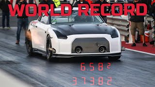 GTR 14 mile WORLD RECORD Quickest and Fastest GTR in the World [upl. by Zetrac]