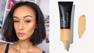 NEW SMASHBOX STUDIO SKIN FULL COVERAGE FOUNDATION [upl. by Casar]