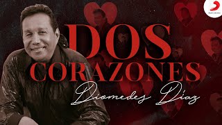 Diomedes Díaz  Dos Corazones Letra Oficial [upl. by Fania]