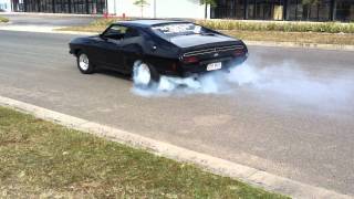 XB Coupe burnout [upl. by Pytlik]