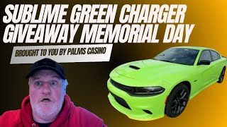 Sublime Green Dodge Charger Giveaway Memorial Day Weekend [upl. by Martyn]