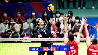 Yuji Nishida Dominated Against Serbia in Volleyball Nations League 2023 [upl. by Thorn243]