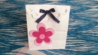 TUTORIAL riciclare i SACCHETTI DI CARTA come PACCHETTI REGALO [upl. by Cuthbert]