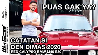 Eps2  INI HASIL PENGECATAN BMW M40 CALYPSO RED KESAYANGAN DEN DIMAS BUBUR AYAM RACER PUASKAH [upl. by Atirec]