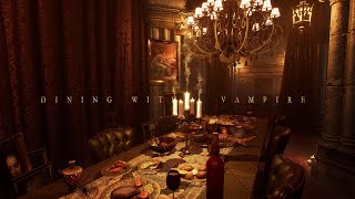 Dining with A Fatal Vampire 🍷🥀 Immersive Ambience Experience [upl. by Klingel]