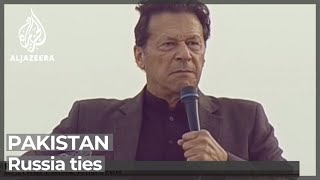 Pakistan PM under pressure over Russia relations [upl. by Nalani]