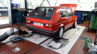 golf 1 gti auf der rolle [upl. by Atalya214]