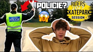 PŘIJELA POLICIE DO SKATEPARKU 🚨👀 [upl. by Roslyn]