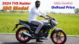 2024 TVS Raider 125 IGO Model Price amp Specs in telugu  TechTravelTelugu [upl. by Blasius64]