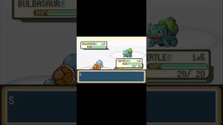 POKEMON FIRE RED gameplay ep 1 Squirtle vs Bulbasaur [upl. by Aikim]