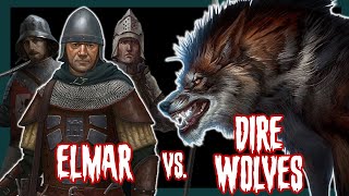 Monster Melee  Elmar vs Dire Wolves [upl. by Kenway906]