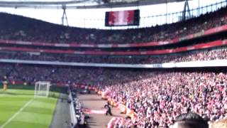 Que sera sera Whatever will be will be  Arsenal FCEverton FC 41 [upl. by Anirdnaxela861]