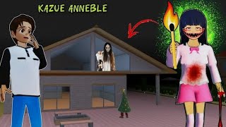 KAZUE Anneble Horror Appeared at Night😨 Haunted  Sakura School Simulator Horror story👺 [upl. by Sedaiuqlem756]