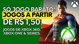 Só Jogo BARATO nas OFERTAS da BLACK FRIDAY do XBOX 360 XBOX ONE e SERIES de R 150 a R 4980 [upl. by Endys]