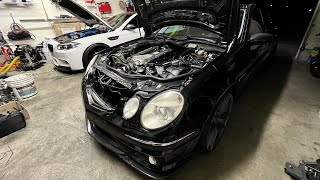 Finding Everything Wrong with my New E55 AMG ￼ Part 2 [upl. by Akeihsat159]