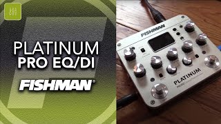 Fishman Platinum Series DIPreamps featuring Greg Koch [upl. by Danielle]