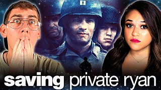 This Movie Was Absolutely GUT WRENCHING Our First Time Watching SAVING PRIVATE RYAN 1998 Reaction [upl. by Corine289]