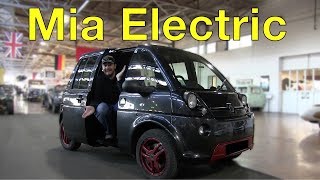 The Mia Electric is the Central Drivers Seat City Car You Didnt Know You Wanted [upl. by Alrahs696]