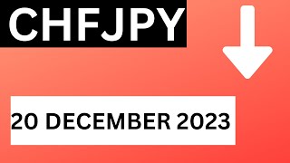 CHFJPY ANALYSIS TODAYCHF JPY FORECAST THIS WEEK NEXT WEEK [upl. by Merrily]